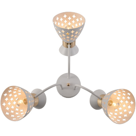 Потолочная люстра Reluce 01579-3.3-03 WH+FGD