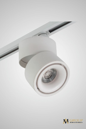 Трековый однофазный светильник AM Group AM160T WH
