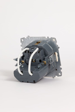 Розетка с/з зарядка (Type C+USB) ELBI Zena Vega 609-010300-334