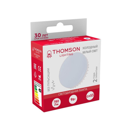 Лампа светодиодная Thomson GX53 9W 6500K TH-B4008