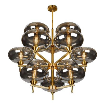 Подвесная люстра iLamp Rivoli 6607/12 GD