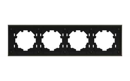 Рамка четырехместная ELBI Zena Platin 500-073000-228