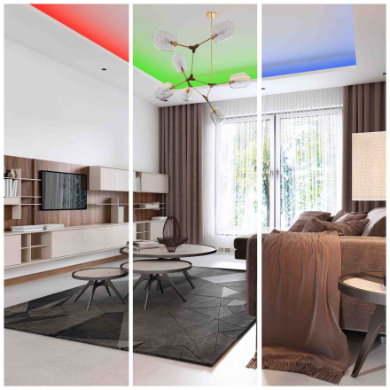 Светодиодная лента Apeyron 12В ЭКО 7,2Вт/м smd5050 30д/м IP20 5м RGB LSE-159