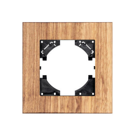 Рамка из натурального дерева на 1 пост Arlight FRM-XSILO-WD-1-SNL 051271