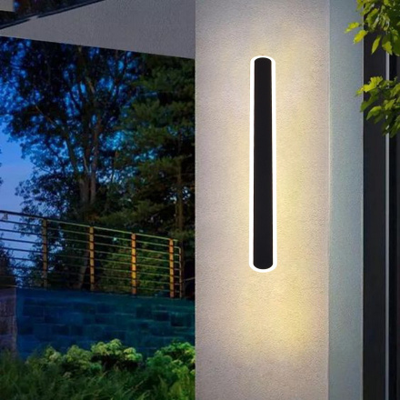 Уличный настенный светильник Reluce 86223-9.2-001U LED12W BK