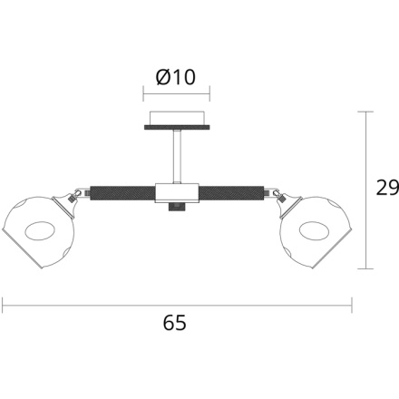 Люстра на штанге Arte Lamp Branson A4370PL-3BR