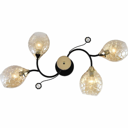 Люстра на штанге Reluce 01364-0.3-04 BK+FGD