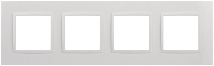 Рамка для розеток и выключателей на 4 поста Эра 14-5014-01 Б0060586