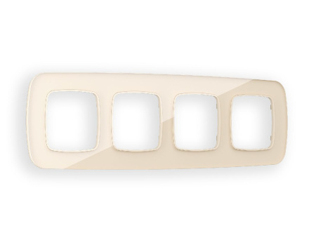 Рамка четырехместная Ambrella Volt Radian OF350304