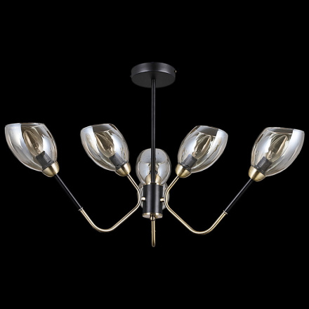 Люстра на штанге Illumico IL9960-6CSQ-79 BK AB