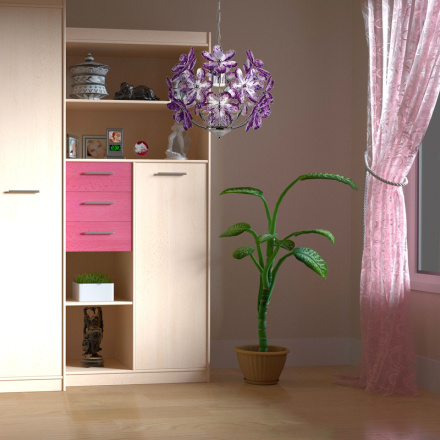 Подвесной светильник Globo Purple 5143