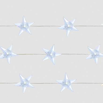 Светодиодная гирлянда Feron Звездочки USB белый без мерцания CL572 41648