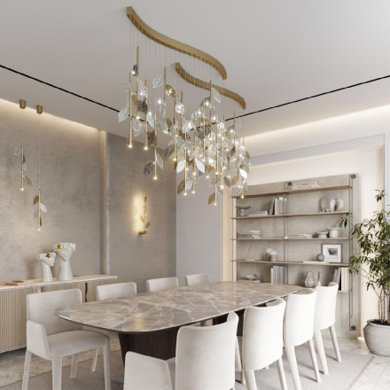 Настенный светильник Odeon Light L-vision Listva 5445/5WL