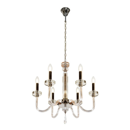 Подвесная люстра iLamp Vibe P9474-6 Nickel