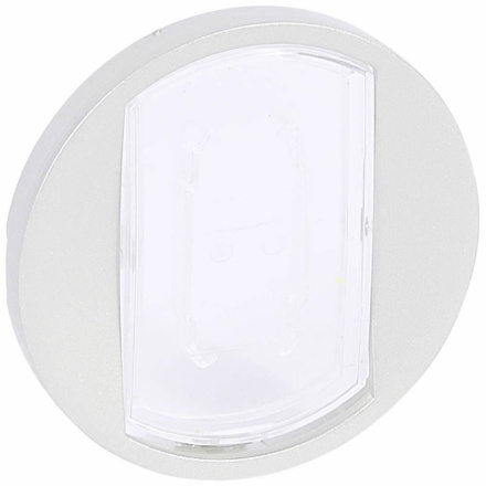 Лицевая панель Legrand Celiane переключателя с этикеткой белая 068014