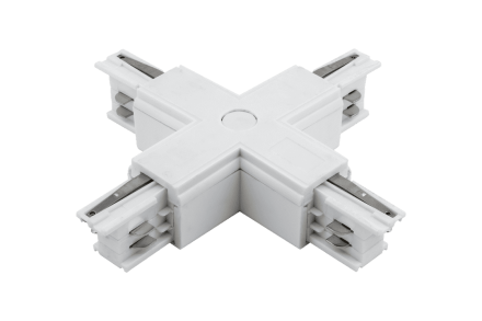 X-коннектор для трехфазного трека DesignLed CN-3F-X-WH 005447