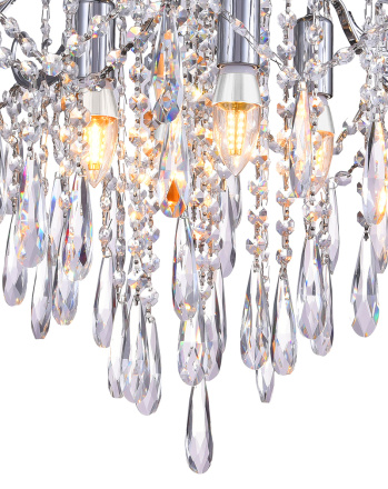 Потолочная люстра Natali Kovaltseva GIOCONDA 81431/4C CHROME