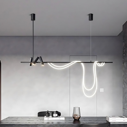 Подвесной светильник Delight Collection 7242P/L1200 black/white