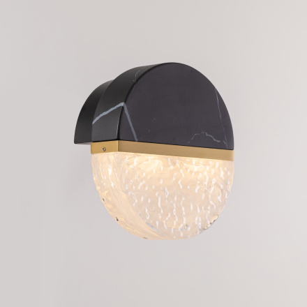 Настенный светильник Delight Collection MB25030008-1A brass/black