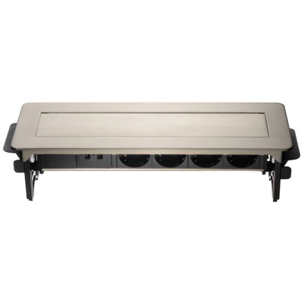 Блок розеток 47 (4 секции и 2 USB) Mebax 00-00000829