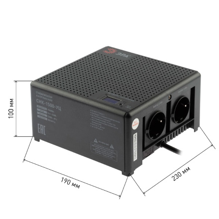 Стабилизатор напряжения Эра CНК-1500-УЦ Б0051111