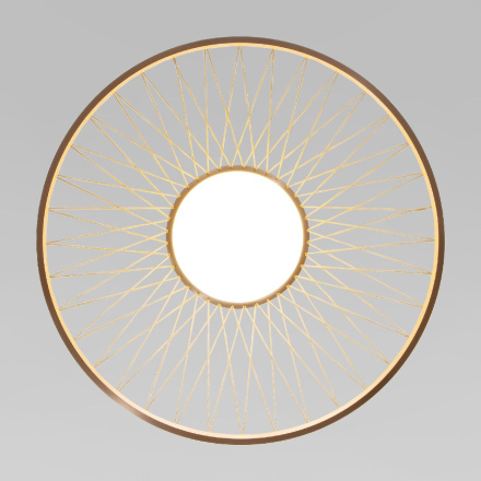 Подвесная люстра Eurosvet Cesta 40017/1 LED коричневый a069288