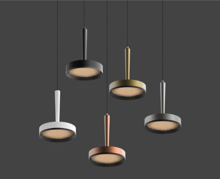 Подвесной светильник (без основания) Italline IT02-025 gold 3000K