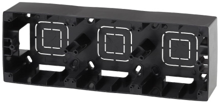 Коробка для накладного монтажа на 3 поста Эра 12-6103-06 Б0043185