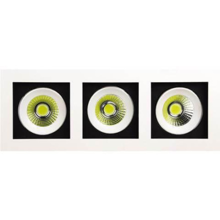 Встраиваемый светодиодный светильник Horoz 3X8W 6400К белый 016-023-0024 (HL6723L) HRZ00000269