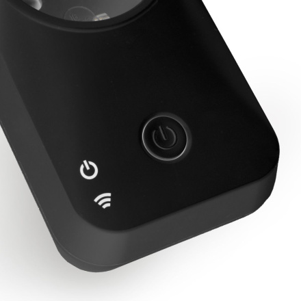 Умная розетка Wi-Fi черная Elektrostandard WF 4690389171901