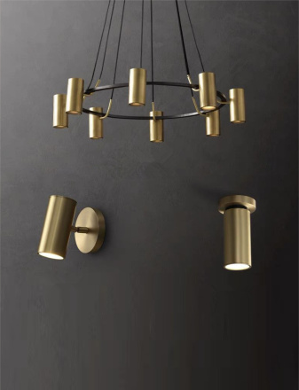 Спот iLamp Plum 8861C BR-BK