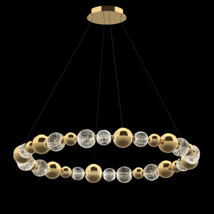 Подвесной светильник DeLight Collection Elliot Diamante MD21001002-1F gold