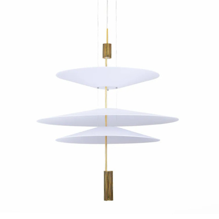 Подвесной светильник Delight Collection 9221P/3 gold/white