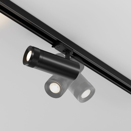 Трековый трехфазный светильник Maytoni Focus Zoom TR198-3-20W2.7K-Z-B