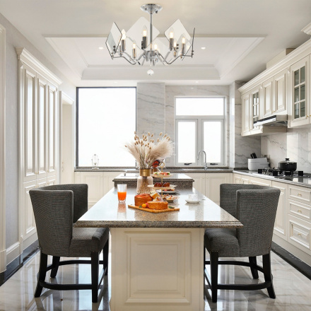 Люстра на штанге Arte Milano Sorrento 375309/8/500 CR