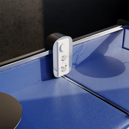 Рамка на 3 поста Voltum S70 VLS100301 (белый глянцевый)