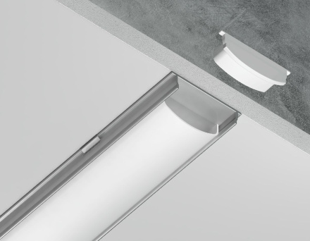 Алюминиевый накладной профиль Ambrella Light Alum Profile GP1500AL