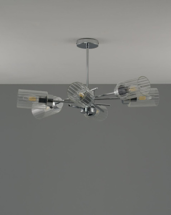 Люстра на штанге Moderli Frosty V10811-6P