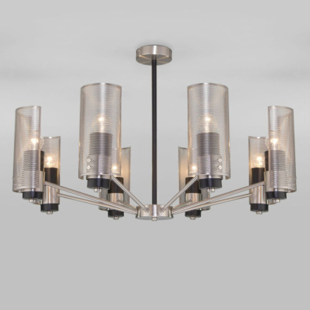 Люстра на штанге Eurosvet Grino 70139/8 никель