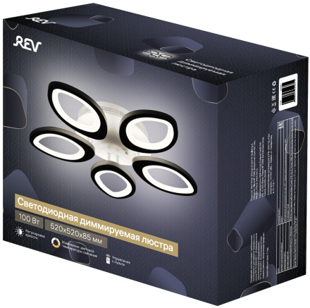 Потолочная люстра Ritter Villa 52035 1