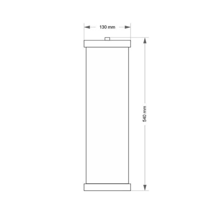 Лицевая панель Legrand Celiane выключателя пятиклавишного титановая 068311