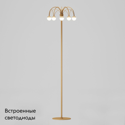 Торшер Eurosvet Ragno 90194 золото a070273