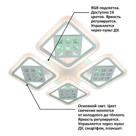 Потолочная люстра Natali Kovaltseva INNOVATION STYLE 83008