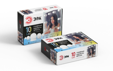 Гримерная подсветка Эра LR1-5V-10-JQD Б0047627