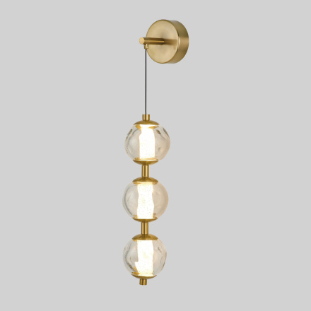 Бра Delight Collection OB2437 brass/clear