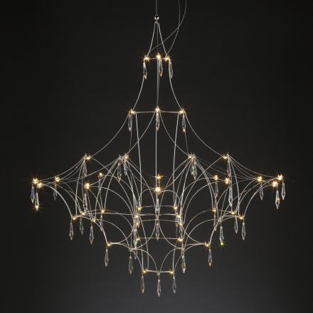 Подвесной светильник Delight Collection Lucciola 9176P/S silver