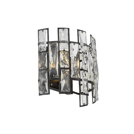 Настенный светильник Lumina Deco Florina LDW 7041-2 BK