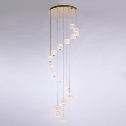 Подвесная люстра DeLight Collection Elliot Diamante MD20001012-18A gold