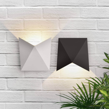 Уличный настенный светодиодный светильник Elektrostandard 1517 Techno LED Batterfly 4690389108884