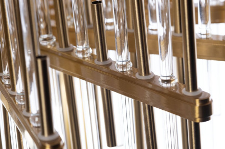 Люстра на штанге Garda Decor 92EL-YG60832-8P